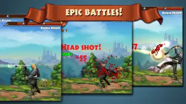 Captura de tela de Archers Clash 3