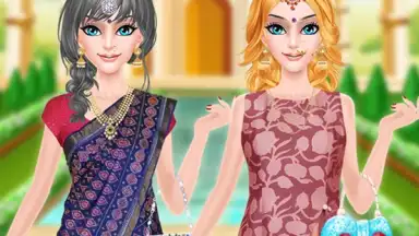 Captura de tela de Indian Girl Wedding Salon- Indian Bride 3