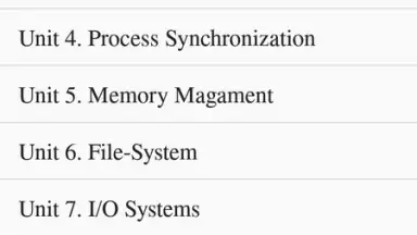Captura de tela de Operating System Concepts 10
