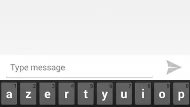 Captura de tela de SMS Messaging (AOSP) 1