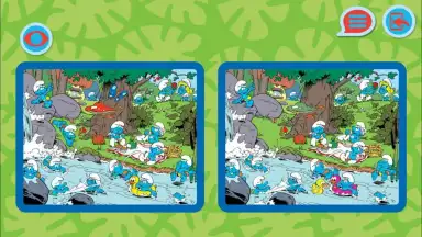 Captura de tela de Smurfs and the four seasons 12