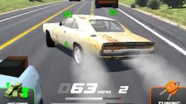Captura de tela de Highway Drift - Car Racing 9