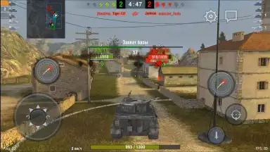 Captura de tela de Tanks Blitz 12