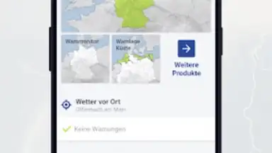 Captura de tela de WarnWetter 10