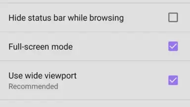 Captura de tela de Light Browser 4