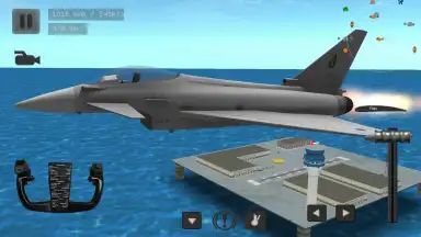 Captura de tela de Flight Simulator 4