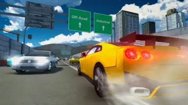 Captura de tela de Extreme Sport Car Driving 3D 1