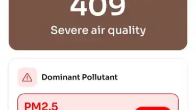 Captura de tela de AQI(Air Quality Index) 3