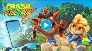 Captura de tela de Crash Bandicoot: On the Run! 1