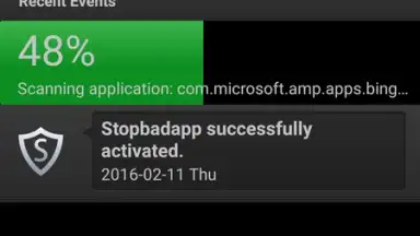 Captura de tela de Stopbadapp 7