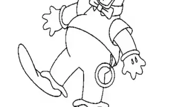 Captura de tela de Simsson Coloring Book 1