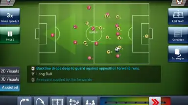 Captura de tela de PES Club Manager 8
