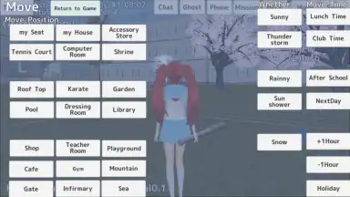Captura de tela de School Girls Simulator 3