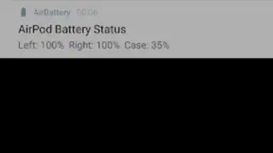 Captura de tela de AirBattery 3