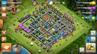 Captura de tela de Atrasis - Private Clash of Clans Server 6