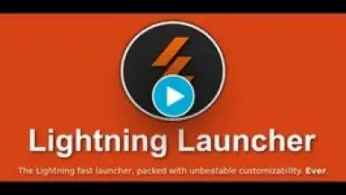 Captura de tela de Lightning Launcher Trial 1