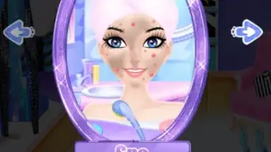 Captura de tela de Royal Princess Beauty Makeover :Spa,Makeup,Dressup 1