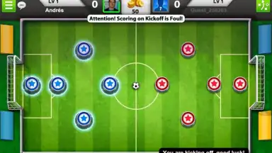 Captura de tela de Soccer Stars 1
