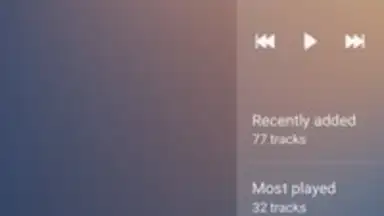 Captura de tela de Samsung Music 5