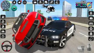 Captura de tela de Police Thief Games: Cop Sim 2