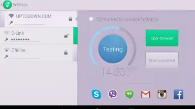 Captura de tela de WifiPass Free Internet 2