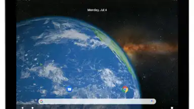 Captura de tela de Moon 3D Live Wallpaper 8