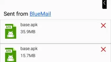 Captura de tela de Apps Share 5