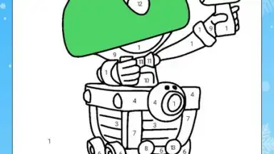 Captura de tela de Coloring Brawl Stars 1