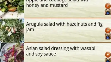 Captura de tela de Delicious recipes 2