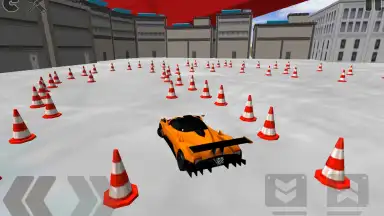 Captura de tela de Racing Car Driving Simulator 7