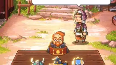 Captura de tela de Knights of Pen and Paper 3 6