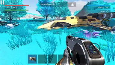 Captura de tela de First Galaxy Survivor 3D 2