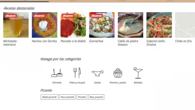 Captura de tela de Recetas Mexicanas 15