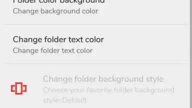 Captura de tela de Flick Launcher 5