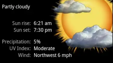 Captura de tela de Palmary Weather 6