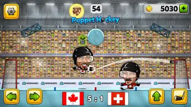 Captura de tela de Puppet Hockey 4
