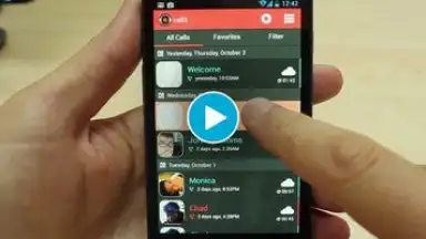 Captura de tela de Call Recorder - callX 1