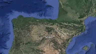 Captura de tela de Google Earth 4