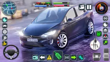 Captura de tela de Electric Car Game Simulator 3