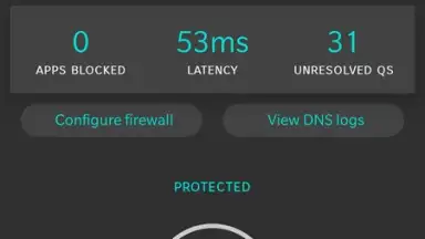 Captura de tela de Rethink: DNS + Firewall 8