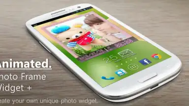 Captura de tela de Animated Photo Frame Widget 9