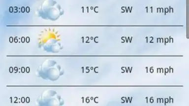 Captura de tela de Local weather 4