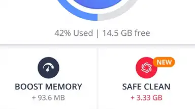 Captura de tela de Avast Cleanup 13