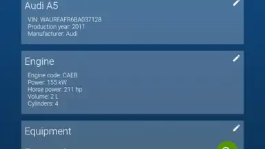 Captura de tela de OBDeleven VAG car diagnostics 22