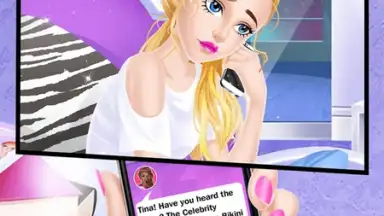 Captura de tela de It Girl - Fashion Celebrity & Dress Up Game 3