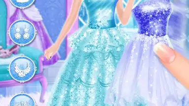 Captura de tela de Ice Beauty Princess Makeover 4