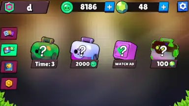 Captura de tela de Brawl Stars Open Safes 1