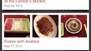 Captura de tela de Evernote Food 1
