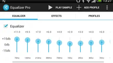 Captura de tela de Equalizer Pro 4