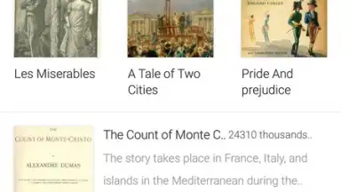 Captura de tela de MoboReader 4
